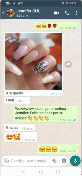 Manicurista Golden opiniones y testimonios