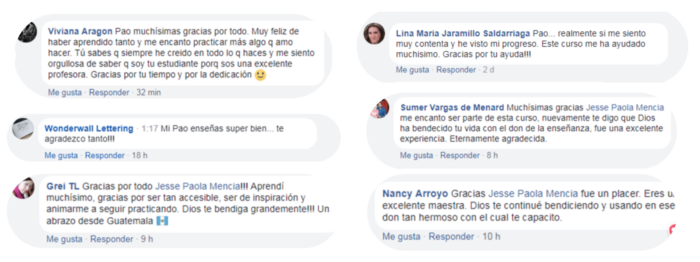 Mis Letras Lindas opiniones y testimonios