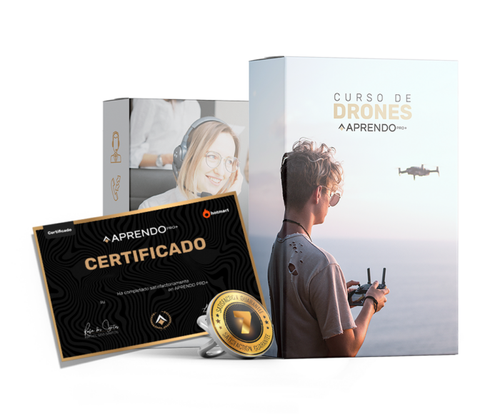 Curso de Drones certificado mec valido